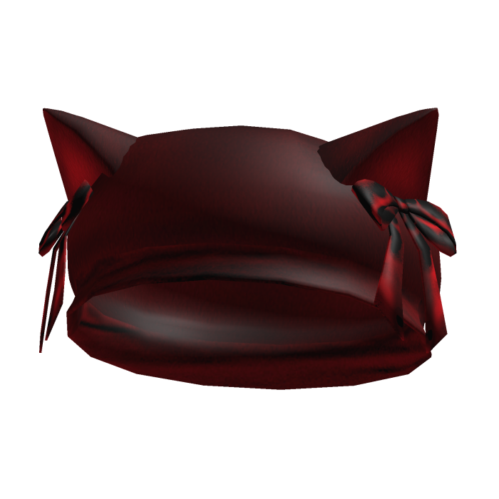 kitty hat with side bows ⪩.  .⪨ [red]