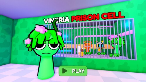 🔪GREEN SPRUNKI'S PRISON RUN! (Obby)