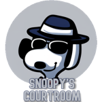 Snoopy's Courtroom