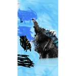 GODZILLA SHOOTS LASER By Leo