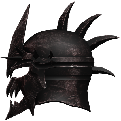 Bloody Medieval Knight helmet
