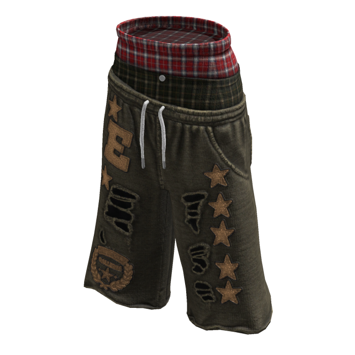 All Star Layered Shorts ⭐ (Green)