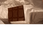 On mange du chocolat ici