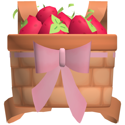 🍓 Strawberry Shortcake Basket Backpack 