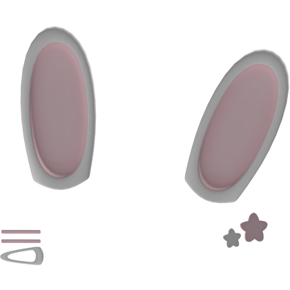 Pastel Pink Kawaii Bunny Ears