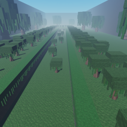 Walk 2000 Studs To Go To Glich Lands
