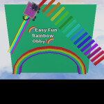 🌈Obby arc-en-ciel facile et amusant!🌈