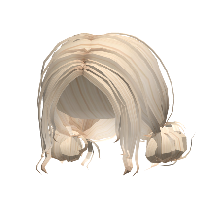 Cheap Blonde Messy Cute Buns Hair Roblox item