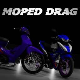 Moped Drag  icon