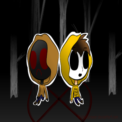 chibi masky and hoodie Roblox decal
