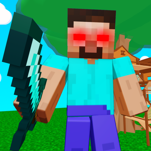 Survive Herobrine the Killer official Roblox game thumbnail