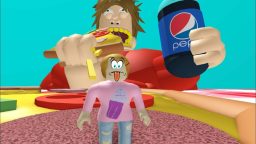 ESCAPE GIANT FAT GUY OBBY!