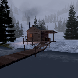 fishing hut