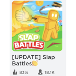 Slap battles fan club!