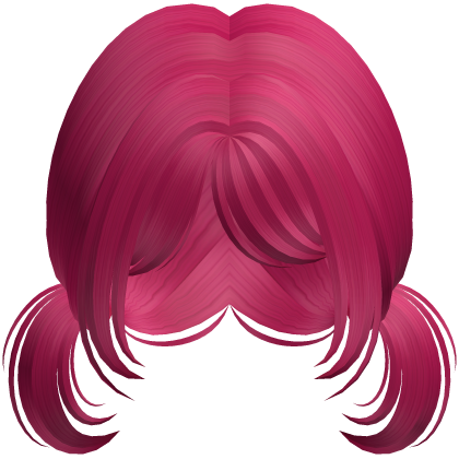 Short Cute Kawaii Pigtails (Hot Pink) Roblox item