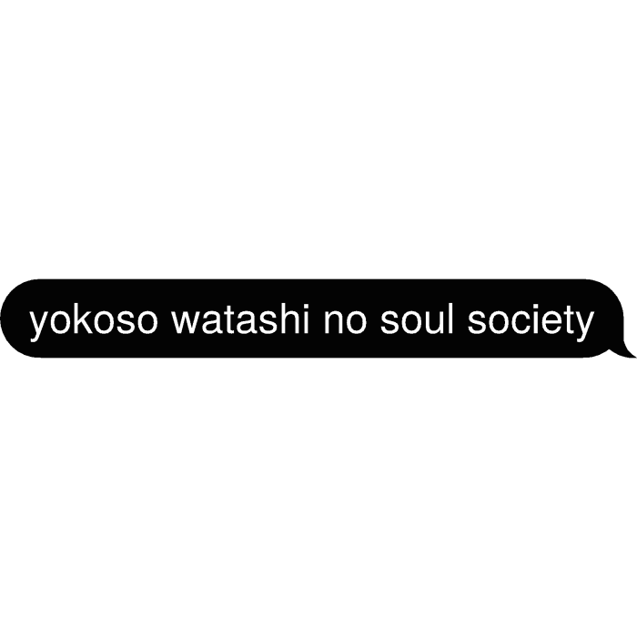 yokoso watashi no soul society Text