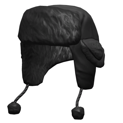 Black Furry Ushanka