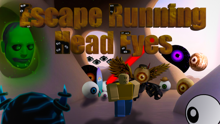 👁️ Escape Running Head Eyes 👁️ screenshot 1