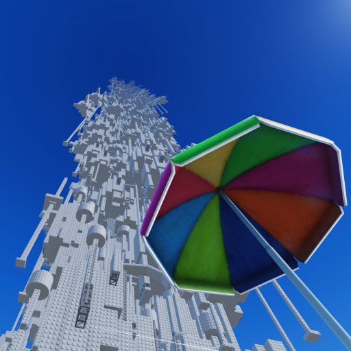 THE crazy truss beach official Roblox game thumbnail