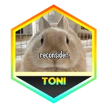 Beat The Tower of Noticeable Infuriation Roblox badge thumbnail