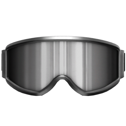 White Ski Goggles
