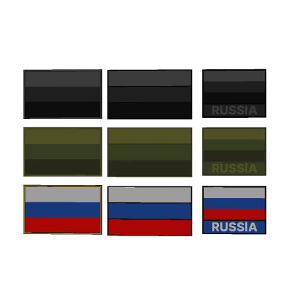 [RAF] Russian Patches Kit