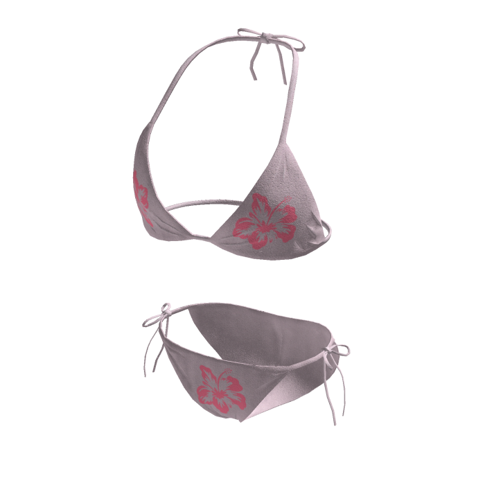 Pink Sakura String Bikini