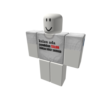 Kaos When ya secret kalau ada 9 Talon Kikir