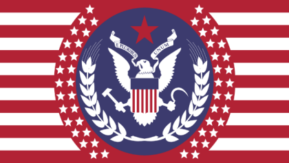 Communist Flag of America (IA) Roblox decal