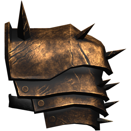 Bronze Medieval Knight Pauldron (left)