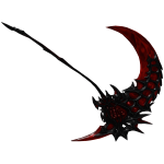 Black Goth Vampire Scythe [PBR]
