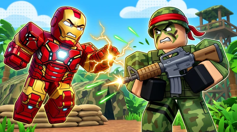 SuperHero Vs Army thumbnail