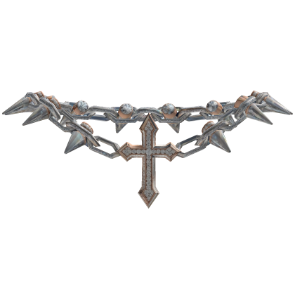 Diamond Goth Cross Chain Roblox item