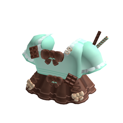 sweet mori kei igari mint chocolate dress thumbnail