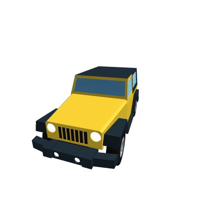 yellow jeep (broken)