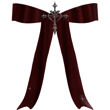 ♡ | vintage red cross choker necklace ۶ৎ Roblox item