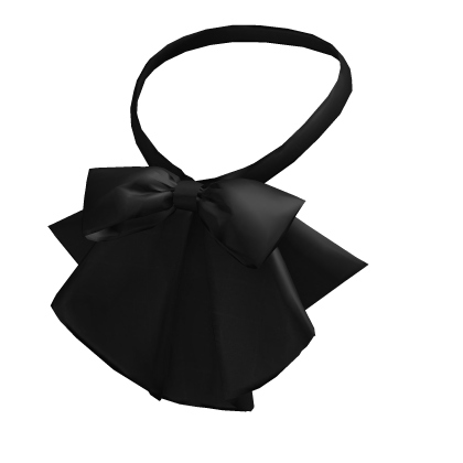 3.0 Black Bow Tie Roblox item
