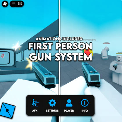 First Person Gun System