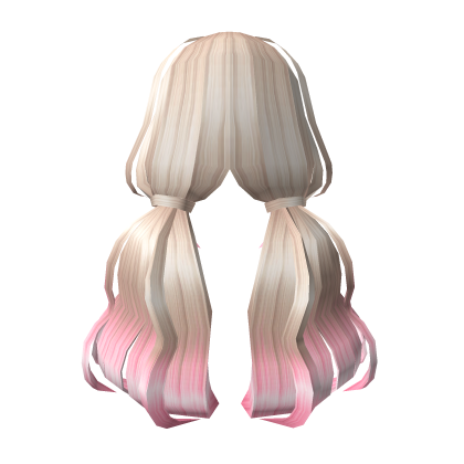 Dream Girl Low Pigtails Blonde to Pink Roblox item