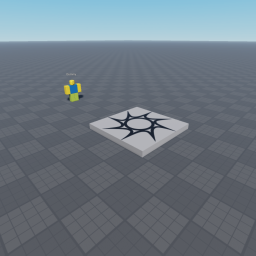 a baseplate with swords