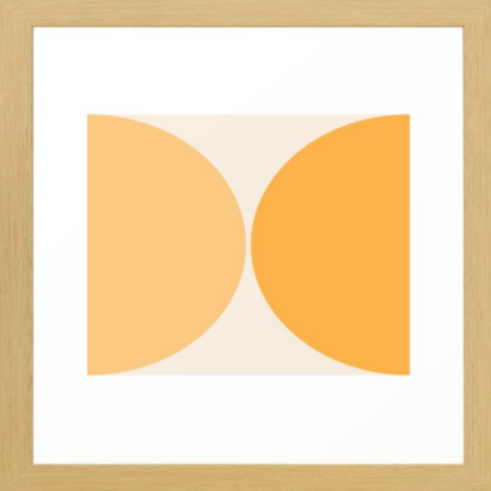 brown framed pastel half circles Roblox decal
