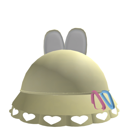 🐰Yellow Bunny Hat