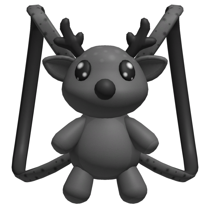 christmas gray reindeer backpack 3.0