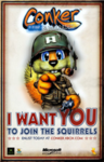 Conker's bad fur day fans!!