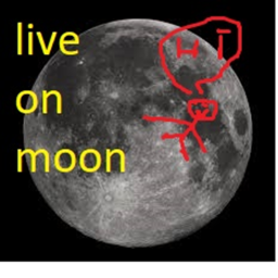 Live on moon