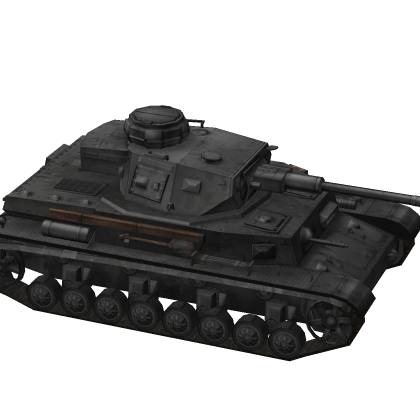 Panzer IV Tank German WW2 Military Vehicle