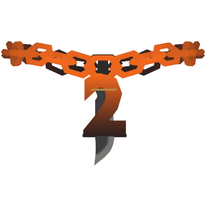 🔪 Orange MM2 Chain Roblox item