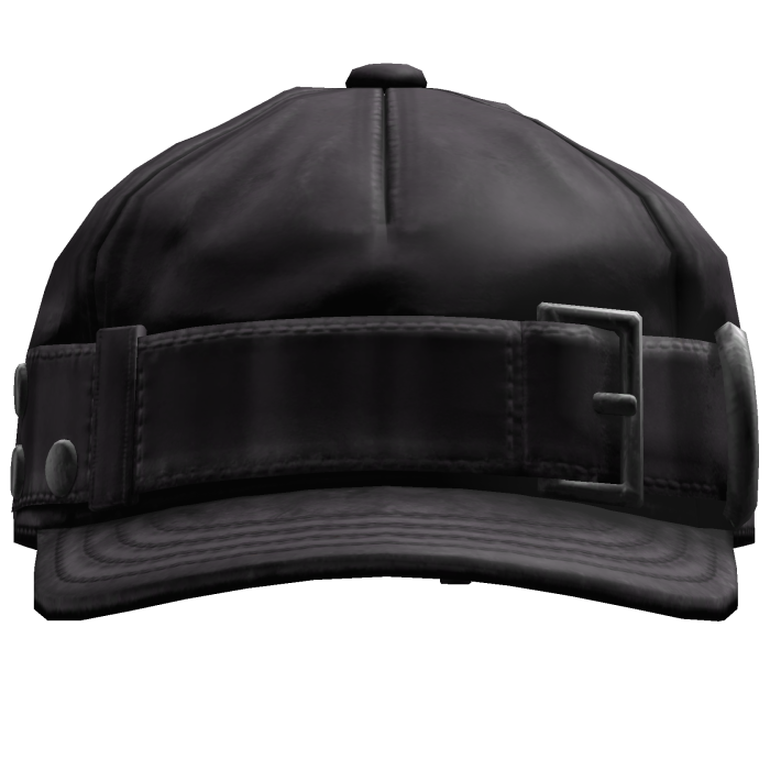 Purple Cap with Belt Strap