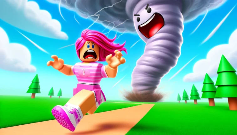 Seja um Tornado - Roblox