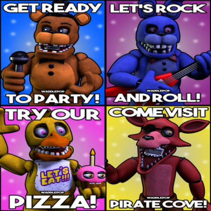 FNaF Poster Roblox decal
